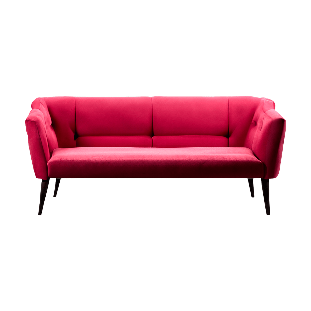 Modern Faux Leather Sofa