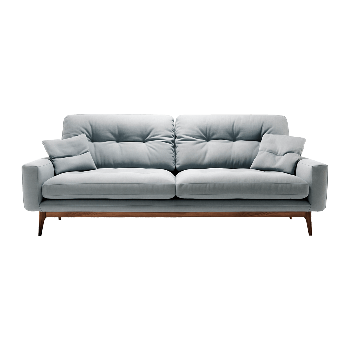 Sofa with Rolled Armrest - Görsel 5