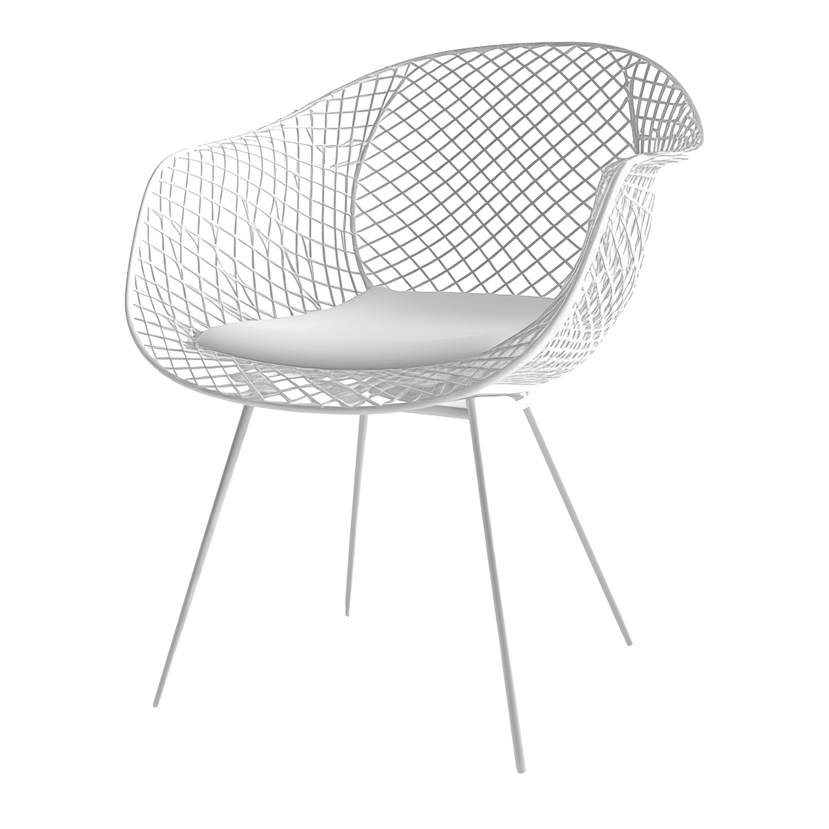 Outdoor Round End Table - Görsel 2